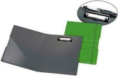 Carpeta miniclip Herlitz A4 con gomas verde opaco 11226636