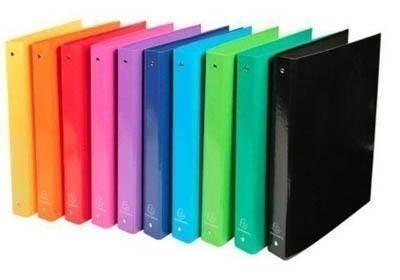 Carpeta Exacompta 51929E A4 4 anillas 30mm. surtido