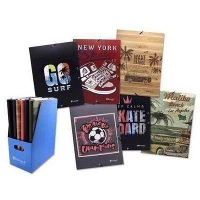 Carpeta Bismark folio solapas champions 324964 surtido
