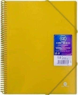 Carpetas Cerezo de fundas con espiral