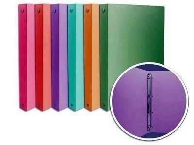 Carpeta Bismark 326630 A4 4AN. 20MM. PP pastel surtidas