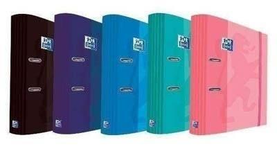 Carpebloc Oxford 400119913 A4 4 anillas 70mm 160H surtido