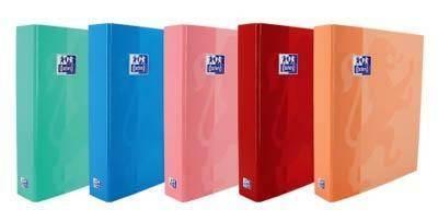 Carpeta Oxford 400106671 A4 4 anillas 25mm. surtido