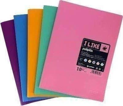 Carpeta de Fundas Poliplas Like folio 40 fundas lavanda 1441369