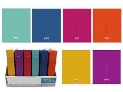 Carpeta Bismark 350778 A4 4 anillas 40mm. surtido soft