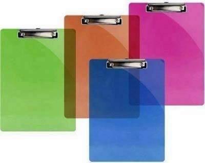 Carpeta pinza plastico Bismark A4 327638