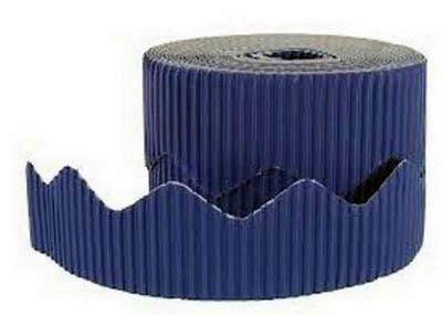Cartulina Carton Ondulada Azul R/10CM*7,5M 5300003