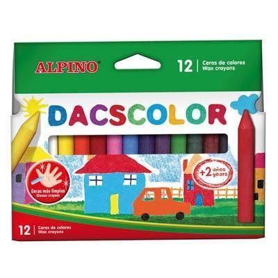 Ceras Dacs-Color 12 Colores DC050290