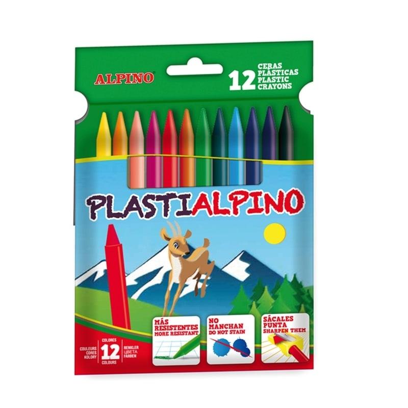 Estuche ceras Plastialpino surtidas
