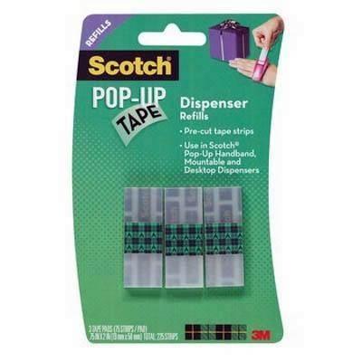 Recambio Cinta Adhesiva SCOTCH 99-G tiras precortadas