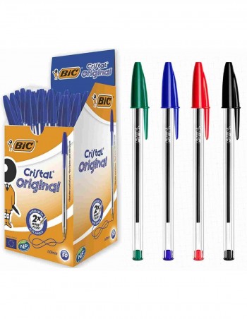 Bolígrafo Bic Cristal