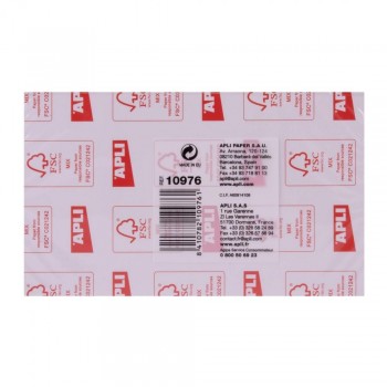 Notas adhesivas Apli 10976 bloc classic amarillo 125x75mm 100 hojas