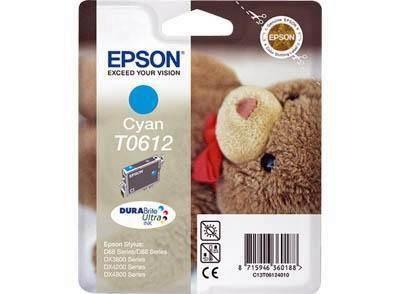 Inkjet Epson Original T0612 Cyan C13T06124010