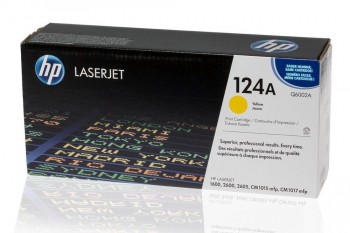 Toner HP Original Laser-J 2600 Q-6002A Amarillo