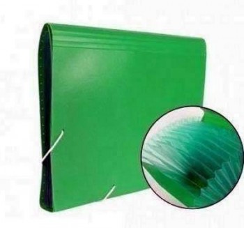 Clasificador PP Transparente A4 4152002/541 Verde oscuro