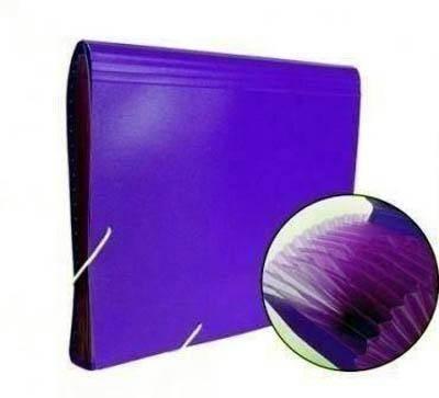 Clasificador PP Transparente.A4 4152006 Lila