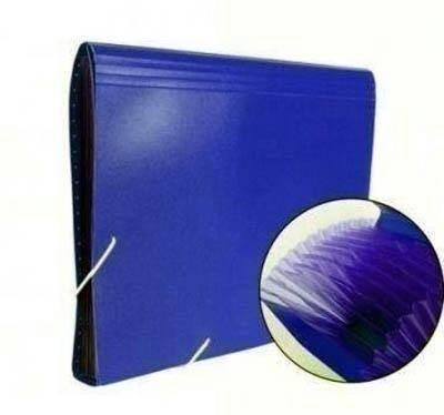 Clasificador PP Transparente.A4 4152007 Azul Oscuro