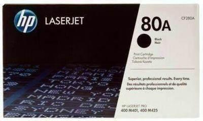 Toner HP Original CF280A Nº80 Negro