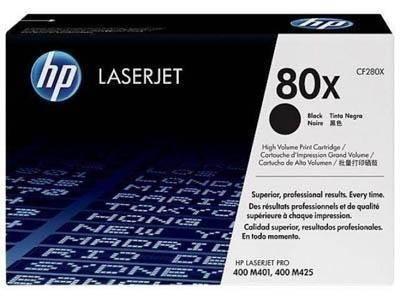 TONER H.P ORIG. CF280X Nº80 NEGRO