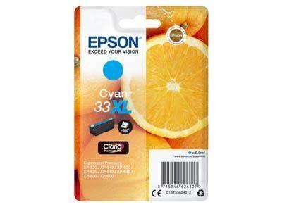 Ink Epsron original T3362 cian nº 33XL C13T33624012