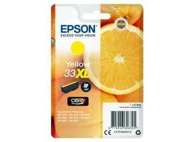 Ink Epsron original T3364 amarillo nº 33XL C13T33644012