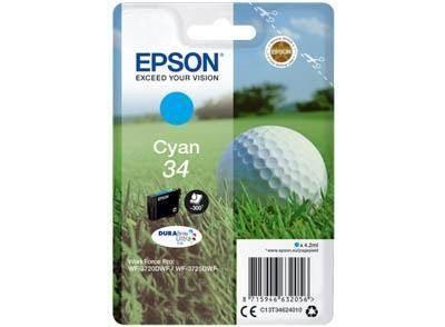 Ink Epson original T3462 cian nº34 C13T34624010