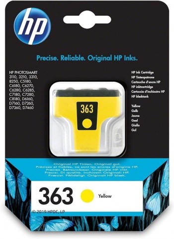 Ink HP compatible C-8773EE Nº363 amarillo