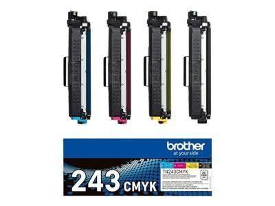 Toner Brother original TN243CMYK pack de 4 toners