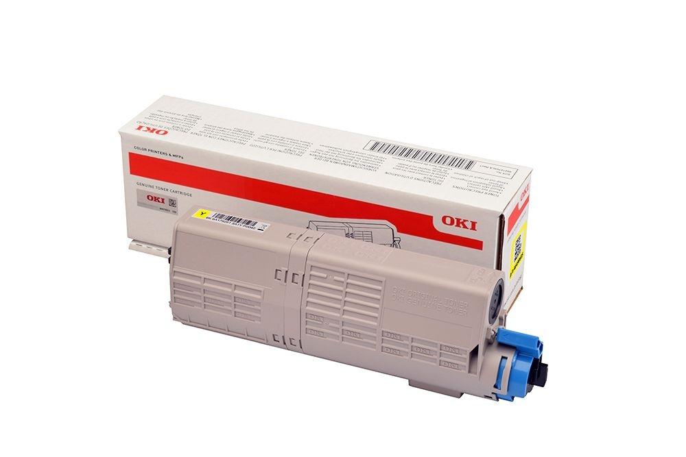 Toner Oki original C532 amarillo 46490605 6.000 paginas