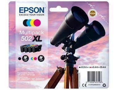 Ink Epson original C13T02W64010 nº502xl pack de 4
