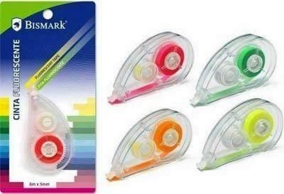 Corrector cinta fluorescente Bismark 5x6mm 324223