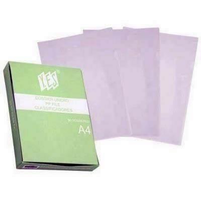 Dossier uñero A4 Poessa C/50 translucido (L) 318426