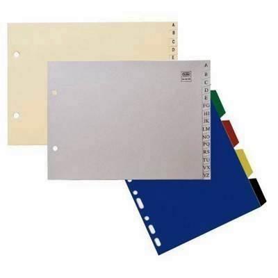 Indice alfabético Elba Cartulina 419 100580245