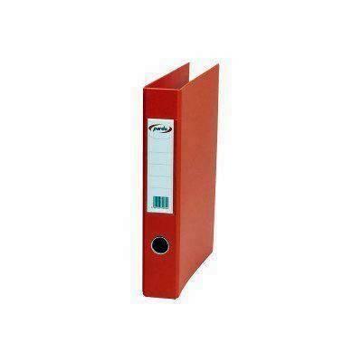 Carpeta Pardo plástico gran calidad 2 anillas 40mm folio rojo