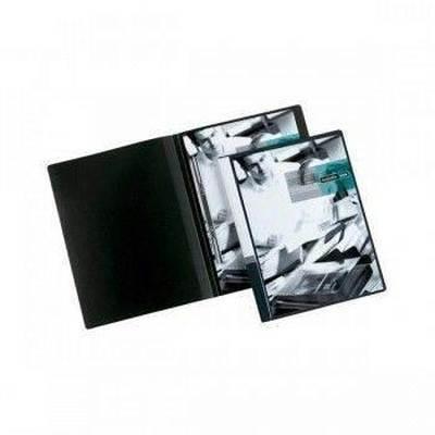 Paq.4 dossiers fástener Multifin PP 230x321mm negro