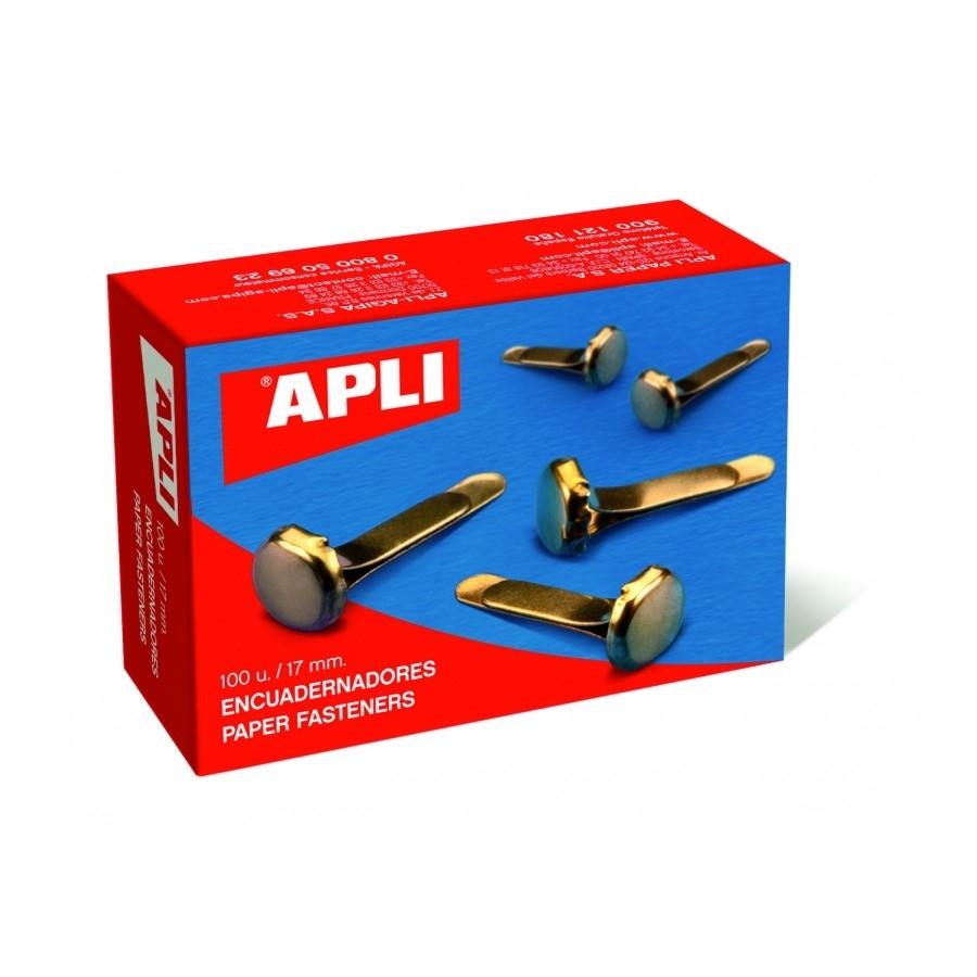 Encuadernadores Apli 12mm c/100 12283