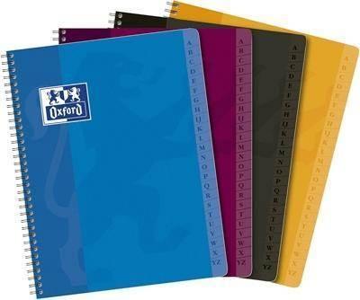 Bloc espiral Oxford 100101192 cuarto Indice 90 hojas