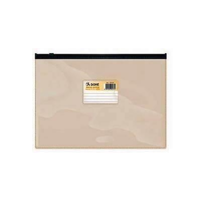 Carpeta cremallera Dohe 4º 245X188 azul translucida 125 micras pvc 99473 150 micras