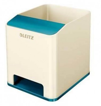Cubilete Leitz WOW DUAL, azul/blanco 53631036