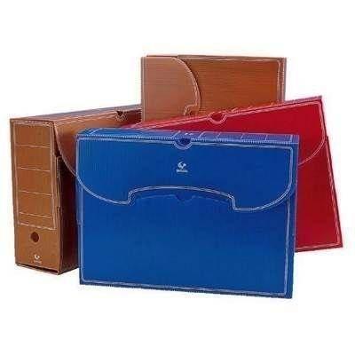 Caja archivo definitivo Grafoplas folio polipropileno verde 70907820