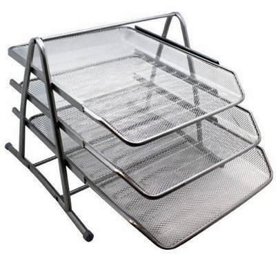 Bandeja Poessa 324515 set 3 rejilla cromada