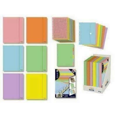 Carpeblock Bismark 327706 A4 4 anillas 40mm. 120 hojas pastel surtico