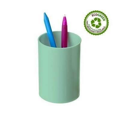 Portalápices ecológico Archivo 2000 75x105mm verde pastel