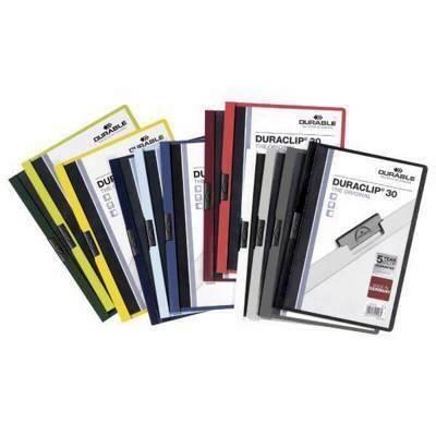 Dossier con clip Duraclip Durable