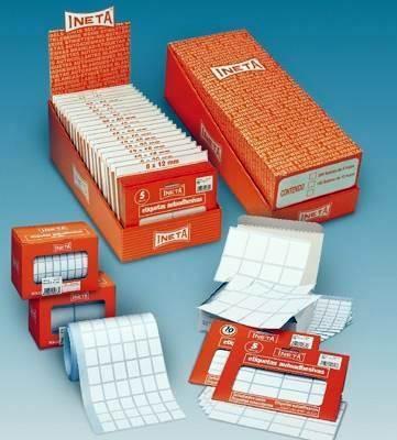 Etiqueta blanca 12*18 Rollo 5632   801679