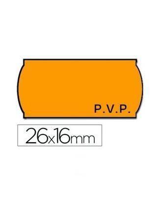 Etiqueta Meto 26*16 Fluorescente Removible 1 9156501 R/1200