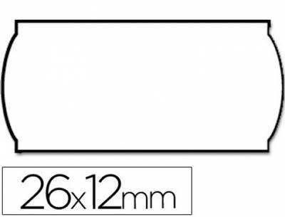Etiqueta Meto 26*12 Blanca Removible-1 9156396 R/1500
