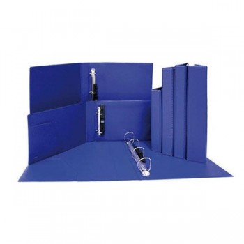 Carpeta Grafoplas PVC 2 anillas 40mm cuarto negro
