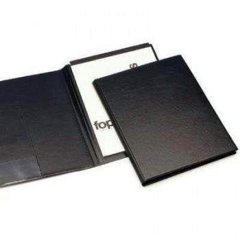 Cartera-portafolios congreso Grafoplas PVC A4 negro