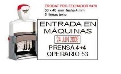Fechador Trodat 5470 AUTOM.PROF.LINE